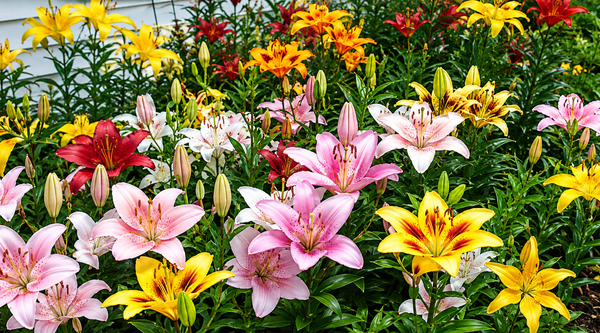 Asiatic Lily Bulbs in India: Plant Them in October, Fill Your Terrace With Colour by February