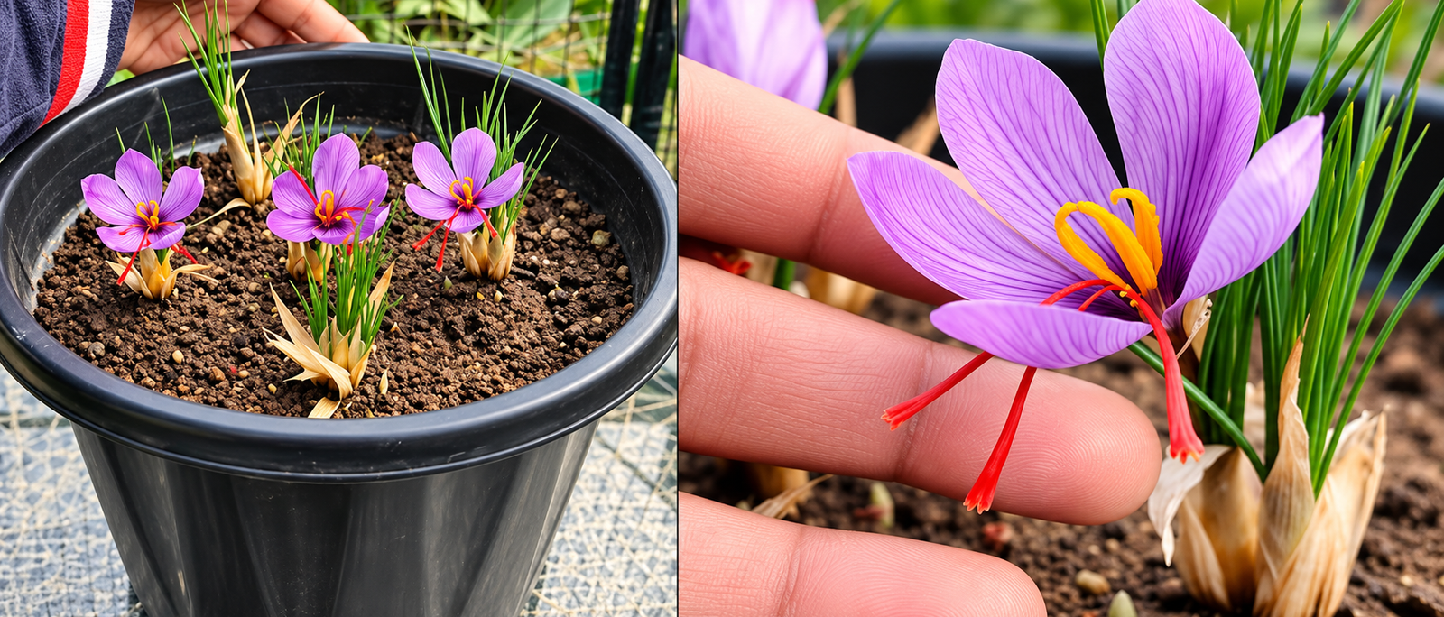 Growing Saffron at Home in India: How 10 Corms Can Give You the World's Most Expensive Spice