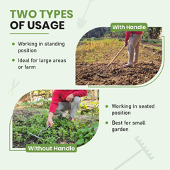 6 Teeth Garden Weeding Rake