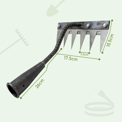 6 Teeth Garden Weeding Rake