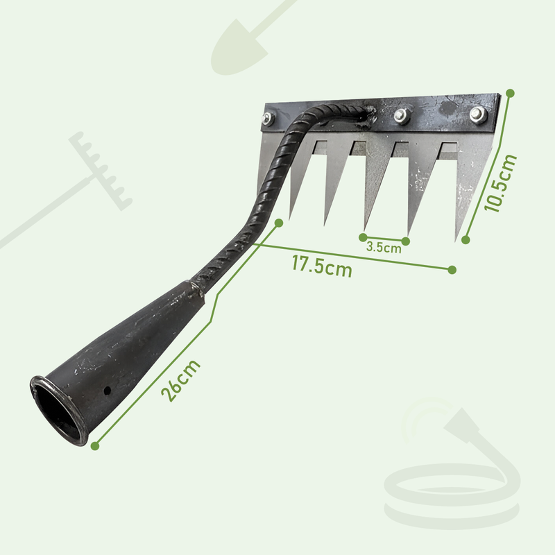 6 Teeth Garden Weeding Rake