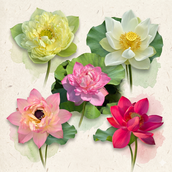 Assorted Lotus Tubers