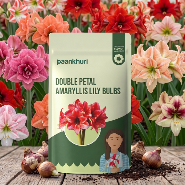 Double-Petal Amaryllis Lily Bulbs