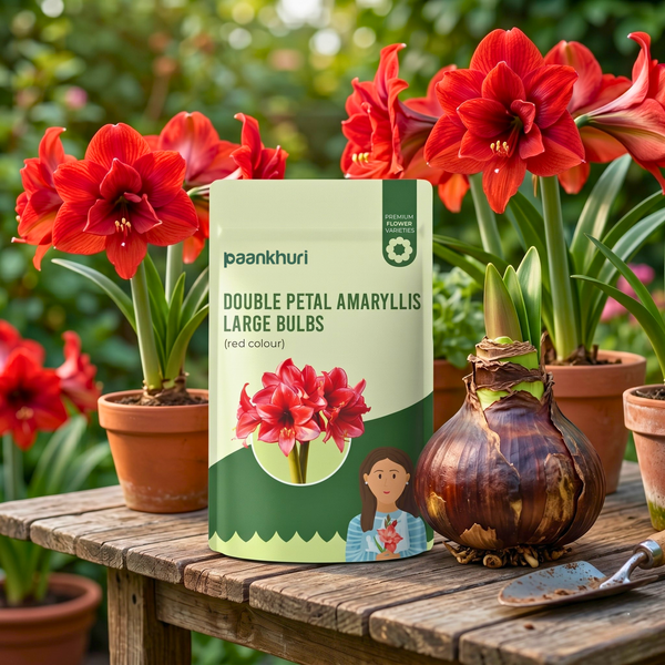 Double-Petal Amaryllis Large Bulbs